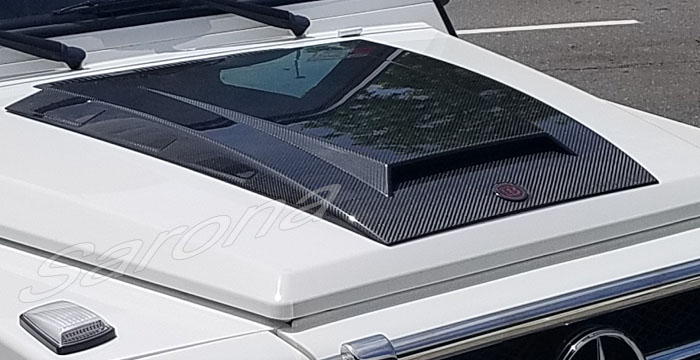Custom Mercedes G Class SUV/SAV/Crossover Hood Scoop (1999 - 2017) - Call for price (Part #MB-001-HS)